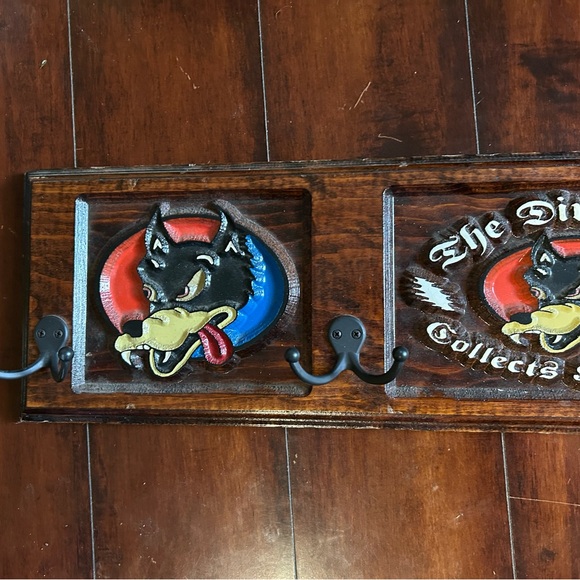 GRATEFUL DEAD DIRE WOLF FROM JERRY GARCIA GUITAR COATRACK